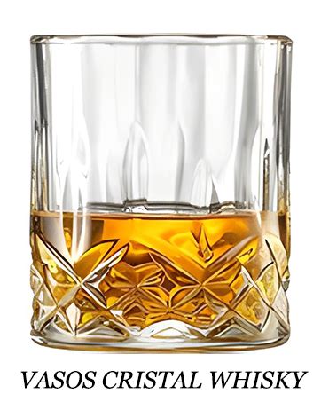 Heiong Juego De Vasos Para Whisky Incluir Con Vasos De Cristal