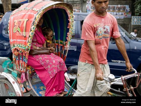 Rickshaw Rider Dhaka Bangladesh Hi Res Stock Photography And Images Alamy