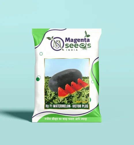 Magenta Seeds Victor Plus Hybrid Watermelon Seeds 10gm At Rs 325