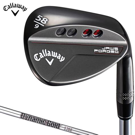 Callaway キャロウェイ 日本正規品 Jaws Forged ジョーズフォージド ウェッジ チャコールブラック仕上げ 2023モデル