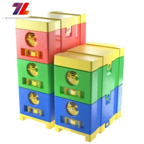 Plastic Beehive HDPE Queen Bee Mini Mating Nuc Beehive Box Nuc Boxes