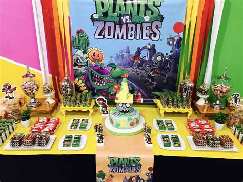 Planta Vs Zombies Birthday Party Plants Vs Zombies