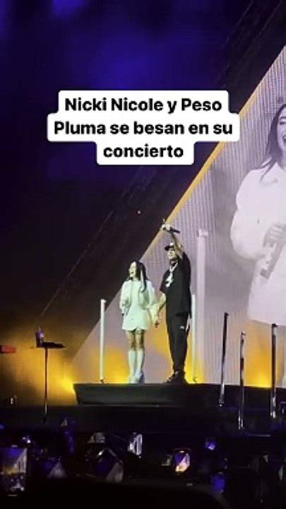 Peso Pluma Y Nicki Nicole Confirman Su Noviazgo Los Cantantes Se