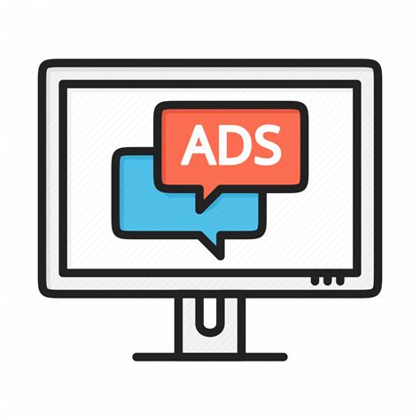 Ad, ads, advertising, monitor icon - Download on Iconfinder