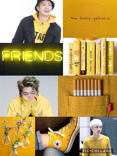 Yellow Aesthetic Laptop Background BTS