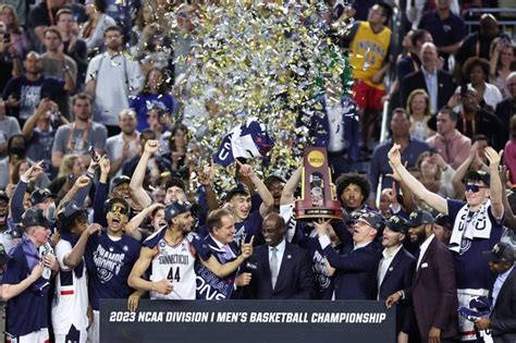 Uconn Wins The Ncaa Mens Basketball Title Wsj