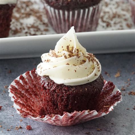 Mini Red Velvet Cupcakes - A Food Lover's Kitchen