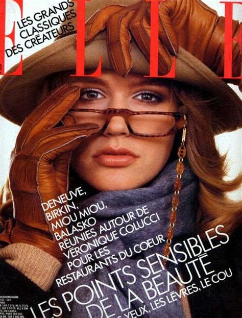 Elle France November 1986 Model Ashley Richardson 80s 90s