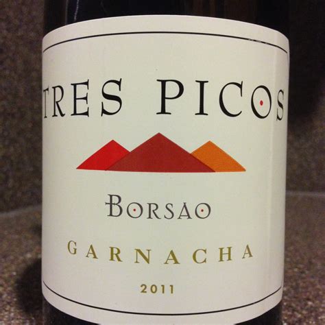 Winewednesday Review Bodegas Borsao Tres Picos Garnacha