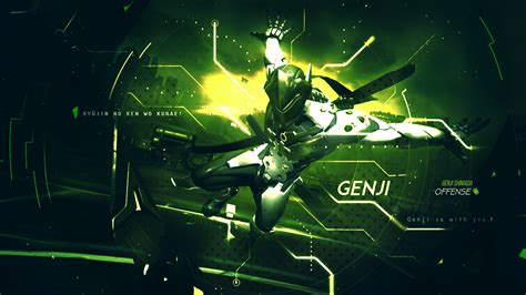 Genji Overwatch Wallpaper 75 Images