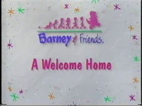 Barney Friends A Welcome Home Season Episode Youtube