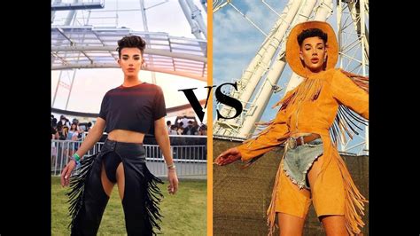 James Charles Coachella Outfits 2018 Vs 2019 Youtube