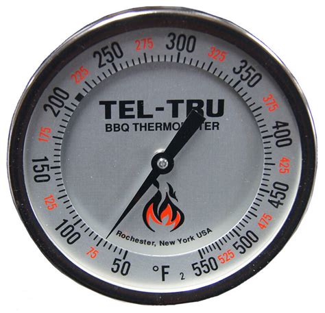 Tel Tru Bq500r Calibratable Grill Thermometer 25 St Louis Bbq Store