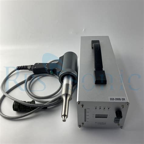 1000w Handheld Plastic Ultrasonic Welding Device Auto Tracking