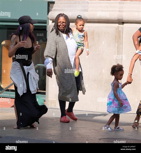 Whoopi Goldberg taking a stroll with her family in New York City ...