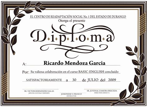 Formato De Diplomas Para Llenar Best Of Diplomas Para Editar S De Hot