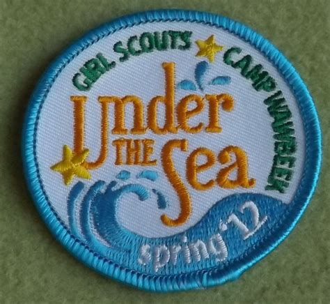 Girl Scouts Wisconsin Badgerland 100th Anniversary Year Patch Camp