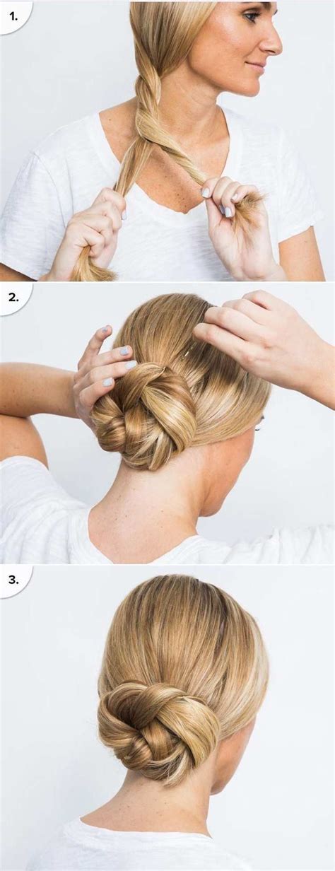 Tutos De Chignons Faciles Faire Avec Images Tutos Coiffure The Best