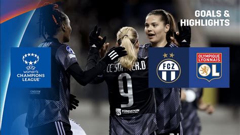 MUCH NEEDED WIN FC Zürich vs Lyon Highlights UEFA Women s Champions