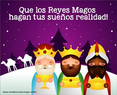 Cartas Reyes Magos Para Editar Carta De Los Reyes Magos