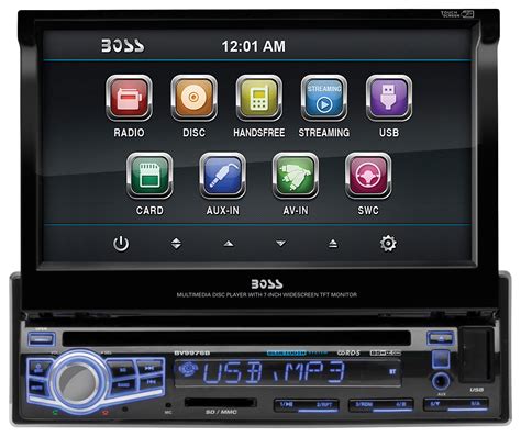 Boss Audio In Dash Cd Dvd Dm Receiver Built In Bluetooth Black