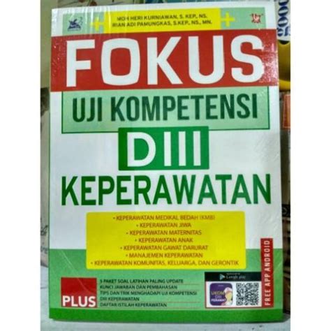 Jual Fokus Uji Kompetensi DIII Keperawatan Di Lapak Bian Sarfan110