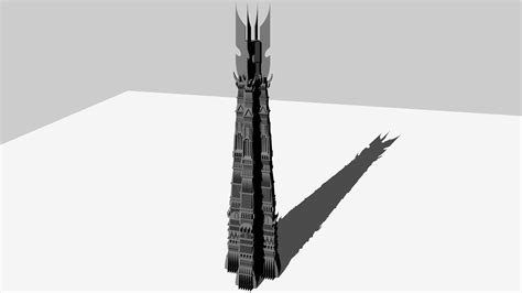 3D Orthanc Model by Nathan Quintana at Coroflot.com