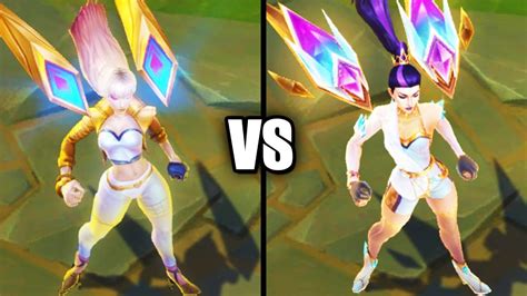 New Prestige Kda All Out Kaisa Vs Old Prestige Kda Kaisa Skins Free