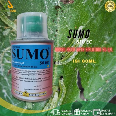 Jual Insektisida SUMO 50EC 80 Ml Obat Pembasmi Ulat Dan Kutu Beta