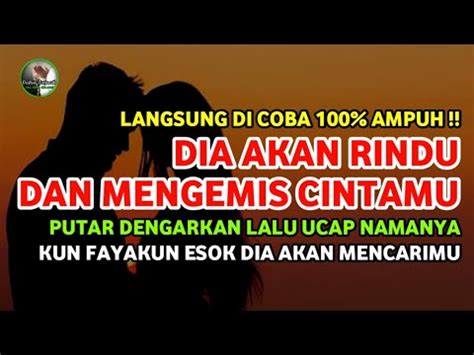 Ampuh Dia Akan Rindu Dan Mengemis Cintamu Putar Dengarkan Lalu