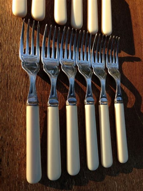 Old English Bone Handled Cutlery