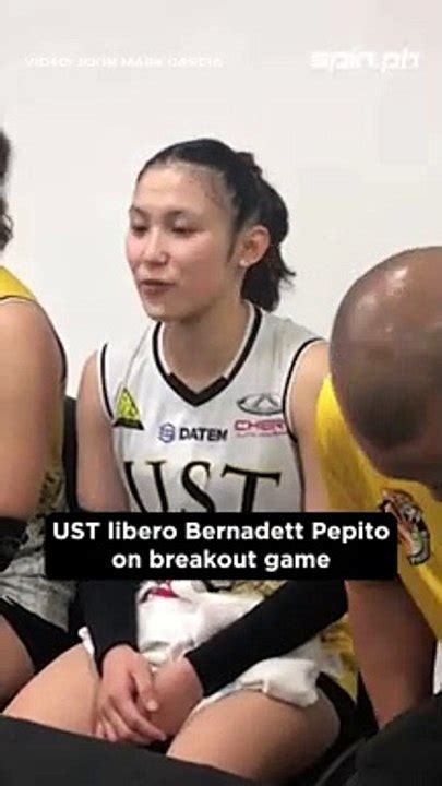 UST Libero Bernadette Pepito On Breakout Game For Tigresses Video