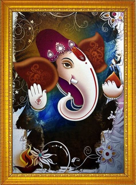 Ganesh Ji Religious Frame Price In India Buy Ganesh Ji Religious