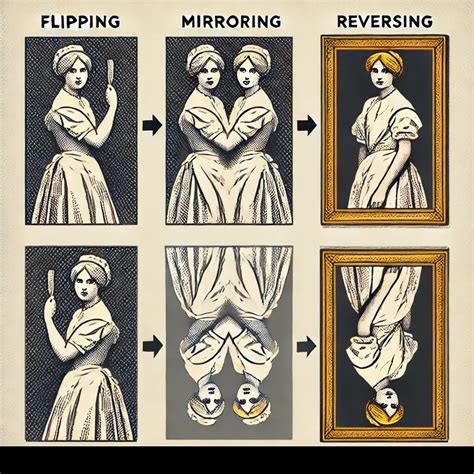 flip mirror images