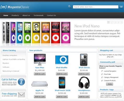 20 Free Magento Themes and Templates - CodeFear