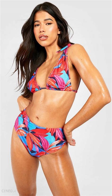 Tropical Print Tpj NE7 XL Boohoo Dół Od Bikini Ceny i opinie Ceneo pl