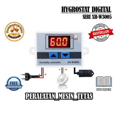 Jual Digital Humidistat Hygrostat Humidity Controller XH W3005