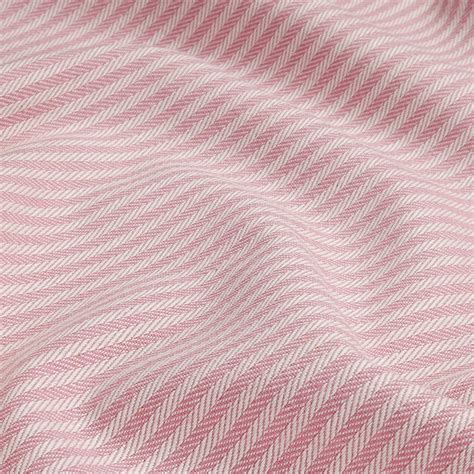 Dekostoff Jacquard Doubleface Dobby Streifen Rosa Stoffpalast