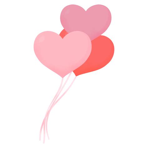 Pink Heart Balloon 19873358 Png