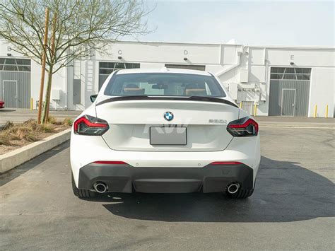 Bmw G Series I M I G M Dtm Carbon Fiber Trunk Spoiler