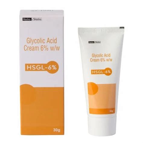 Glycolic Acid Cream W W At Tube Derma In Bhawanigarh Id