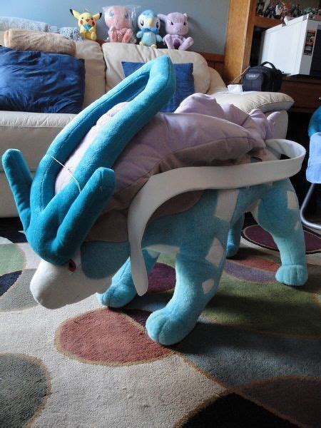 Giant Suicune Plush 1 By Newtypeone On Deviantart Pokemon Dolls