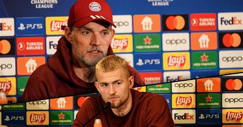 Video De Ligt Und Tuchel Vor Galatasaray Istanbul Fc Bayern