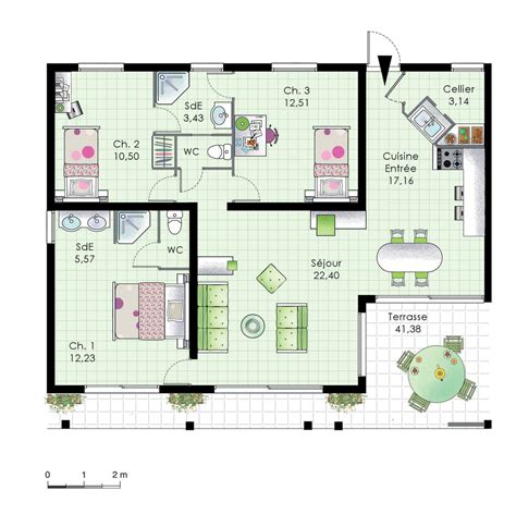 Plan De Maison Grande Villa Faire Construire Sa Maison