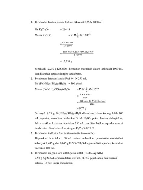 Pembuatan Larutan Pdf