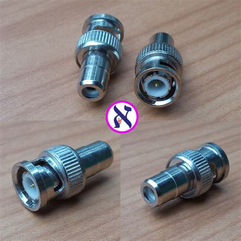 konektor bnc male  rca female lazada indonesia