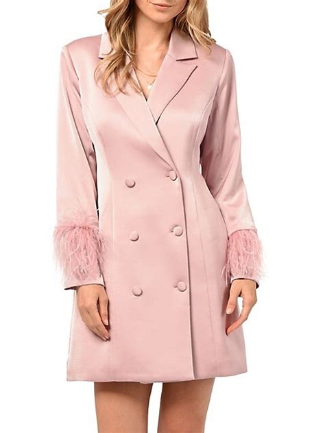 Bianca Feather Blazer Dress