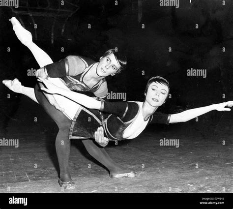 Prima Ballerina Svetlana Beriosova Rehearsing With Partner Donald