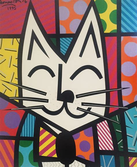 Gato De Romero Britto LIBRAIN