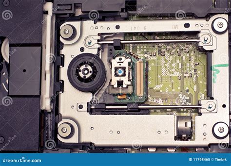dvd drive stock image image  motor object